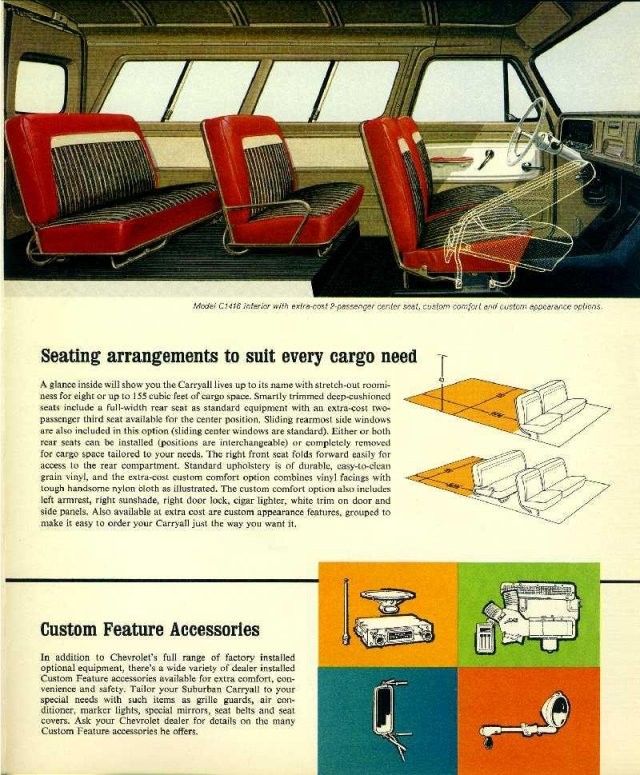 1964 Chevrolet Suburban Brochure Page 1